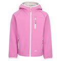 Deep Pink - Front - Trespass Childrens-Kids Kian Softshell Jacket