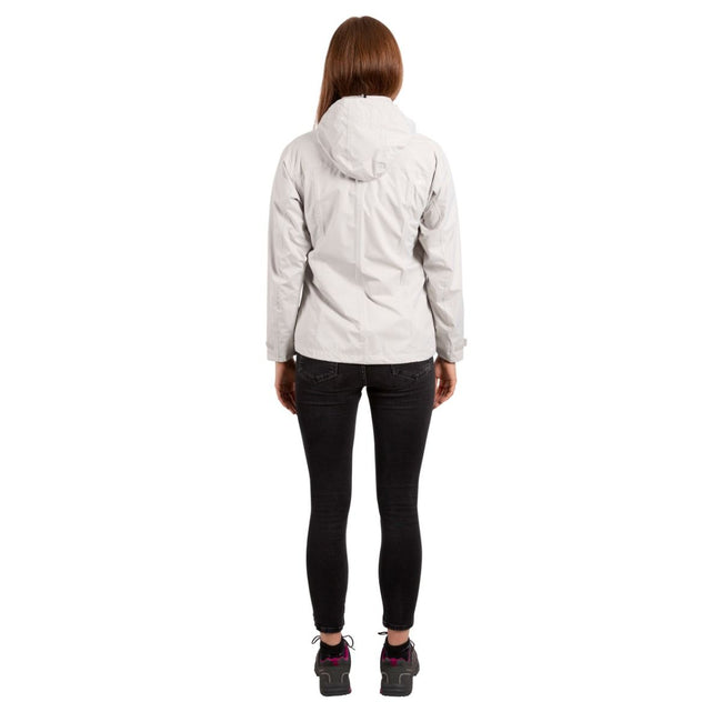 Fawn - Side - Trespass Womens-Ladies Review Waterproof Jacket