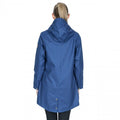 Navy - Side - Trespass Womens-Ladies Sprinkled Waterproof Jacket