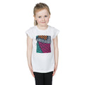 White - Back - Trespass Childrens Girls Linnea T-Shirt