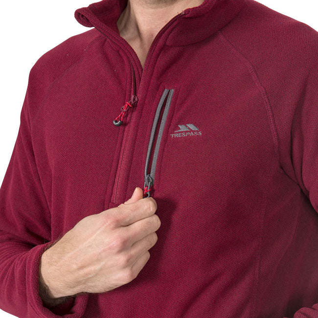 Prune - Pack Shot - Trespass Mens Structual Fleece