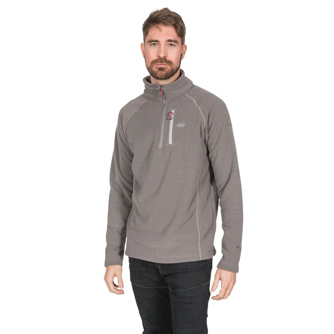 Storm Grey - Back - Trespass Mens Structual Fleece