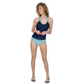 Navy - Back - Trespass Womens-Ladies Winona Tankini