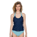 Navy - Lifestyle - Trespass Womens-Ladies Winona Tankini