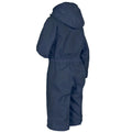 Navy Blue - Back - Trespass Childrens-Kids Button Waterproof Rain Suit