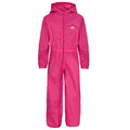 Gerbera - Front - Trespass Childrens-Kids Button Waterproof Rain Suit