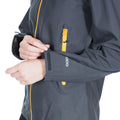 Carbon - Close up - Trespass Womens-Ladies Gayle Waterproof Jacket