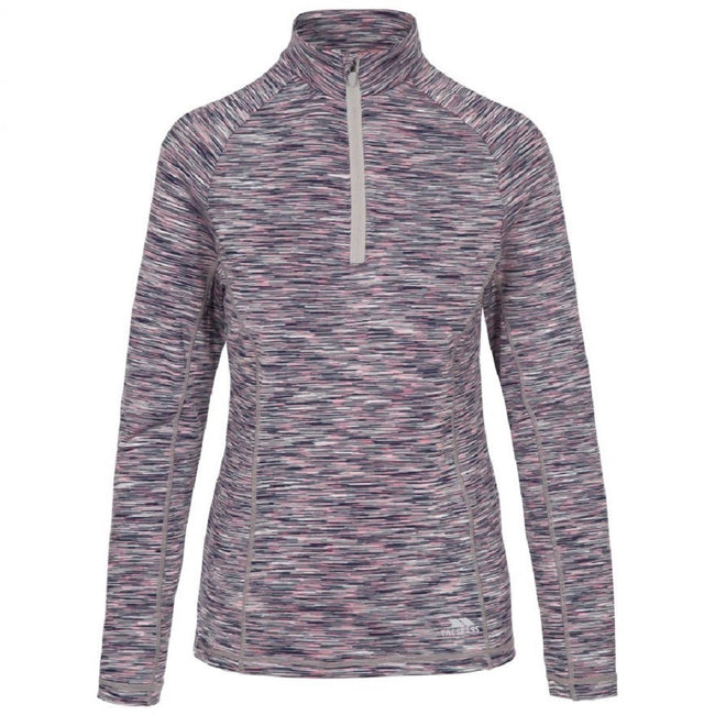 Platinum Marl - Front - Trespass Womens-Ladies Edith Active Top