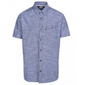 Navy - Front - Trespass Mens Slapton Short Sleeve Shirt
