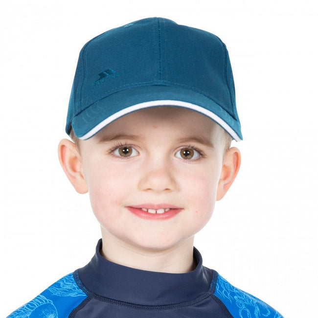 Midnight Blue - Back - Trespass Childrens-Kids Cabello Summer Cap