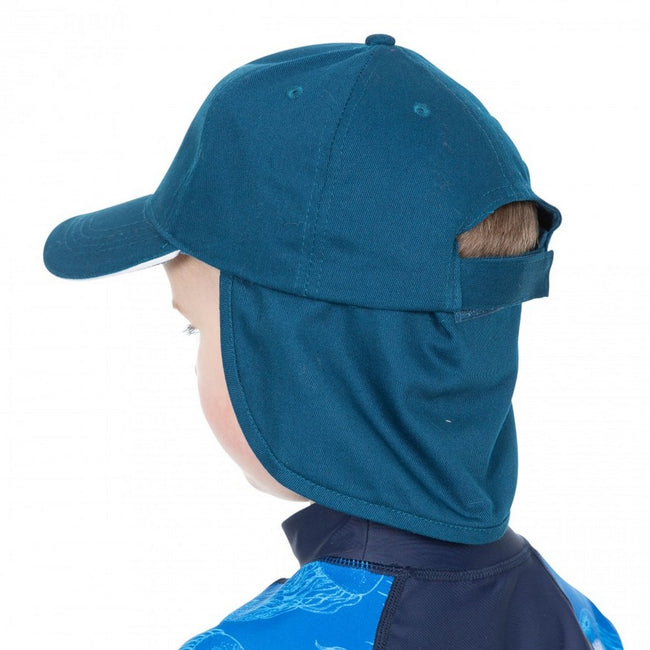 Midnight Blue - Side - Trespass Childrens-Kids Cabello Summer Cap