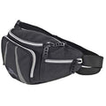 Black - Back - Trespass Dax Bumbag - Waistbag - Hippack (2.5 Litres)