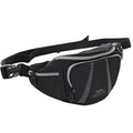 Black - Side - Trespass Dax Bumbag - Waistbag - Hippack (2.5 Litres)