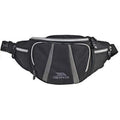 Black - Front - Trespass Dax Bumbag - Waistbag - Hippack (2.5 Litres)