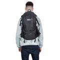 Black X - Side - Trespass Deimos Rucksack-Backpack (28 Litres)