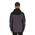 Dark Grey - Lifestyle - Trespass Mens Tappin Hooded Waterproof Jacket
