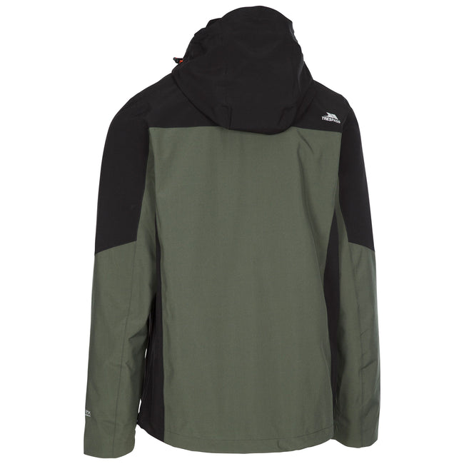 Ivy - Back - Trespass Mens Tappin Hooded Waterproof Jacket
