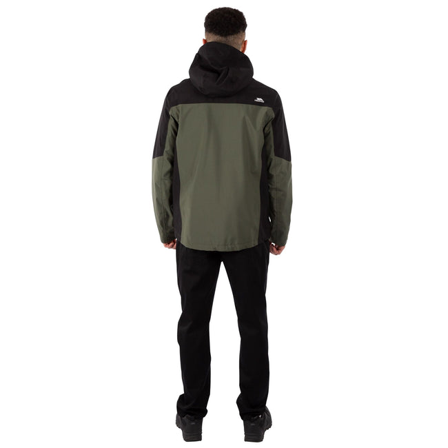 Ivy - Pack Shot - Trespass Mens Tappin Hooded Waterproof Jacket