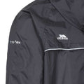 Black - Side - Trespass Qikpac X Unisex Packaway Jacket