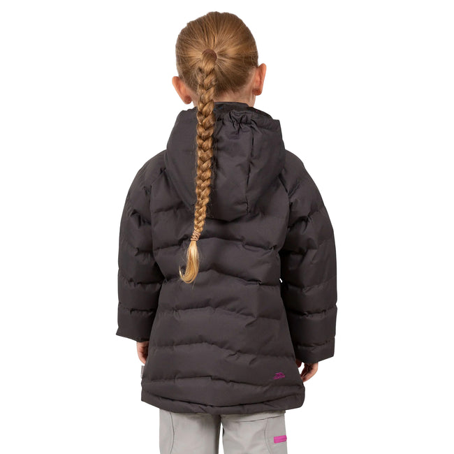 Dark Grey - Lifestyle - Trespass Childrens Girls Amira Casual Jacket
