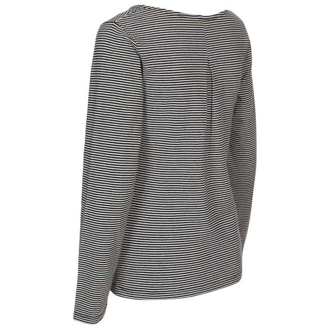 Black Stripe - Back - Trespass Womens-Ladies Caribou Casual Top