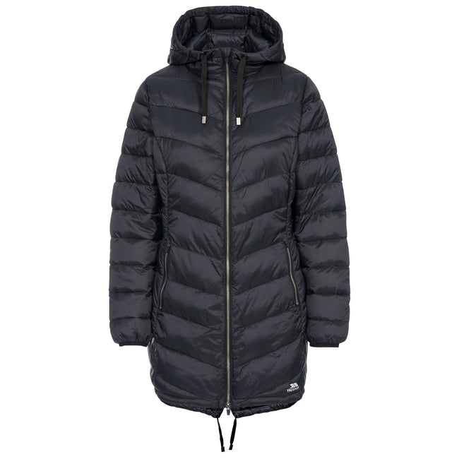 Black - Front - Trespass Womens-Ladies Rianna Casual Jacket