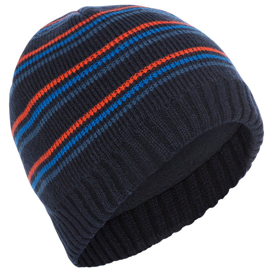 Navy - Front - Trespass Mens Ray Beanie Hat