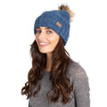 Denim Blue - Lifestyle - Trespass Womens-Ladies Kellisa Beanie Hat