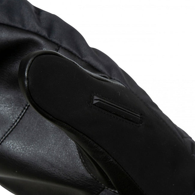 Black - Side - Trespass Unisex Adults Poliner Power Stretch Glove