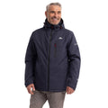 Navy Marl - Side - Trespass Mens Fyfinn Padded Waterproof Jacket