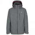 Dark Grey - Front - Trespass Mens Fyfinn Padded Waterproof Jacket
