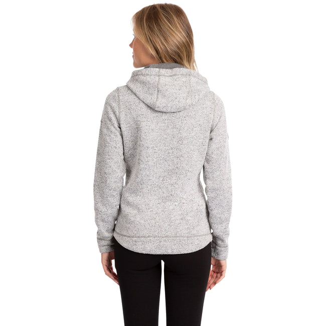 Storm Grey - Lifestyle - Trespass Womens-Ladies Reserve Hooded Fleece