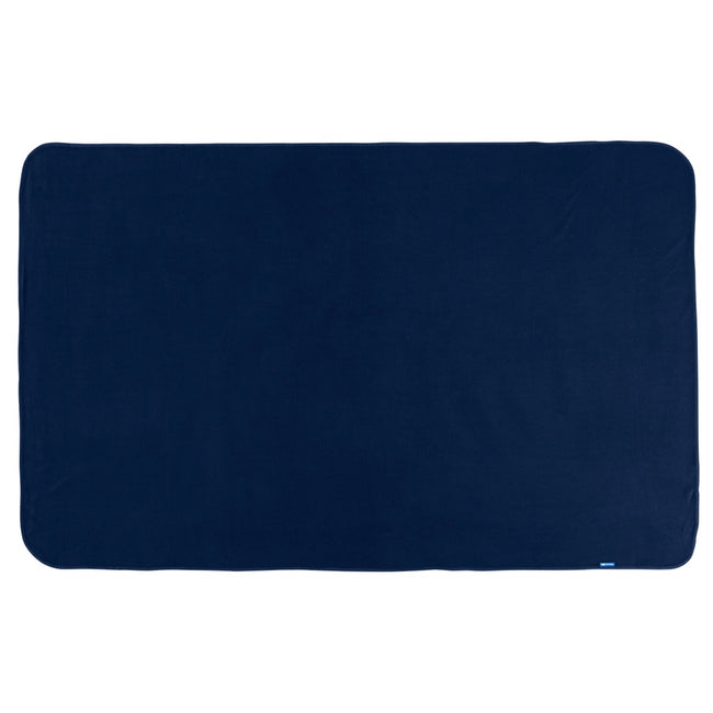 Navy Blue - Side - Trespass Snuggles Fleece Trail Blanket - ASRTD
