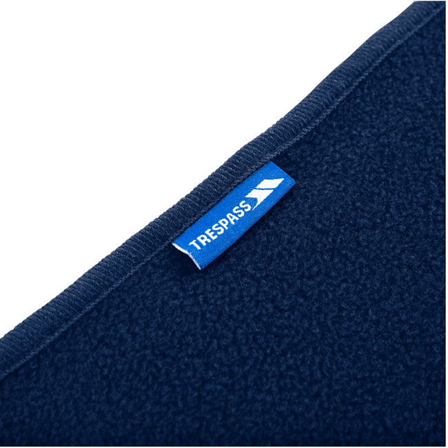 Navy Blue - Lifestyle - Trespass Snuggles Fleece Trail Blanket - ASRTD