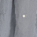 Black Gingham - Side - Trespass Mens Yaddlethorpe Cotton Shirt