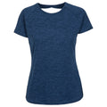 Navy Marl - Front - Trespass Womens-Ladies Ally Active Top