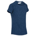Navy Marl - Back - Trespass Womens-Ladies Ally Active Top
