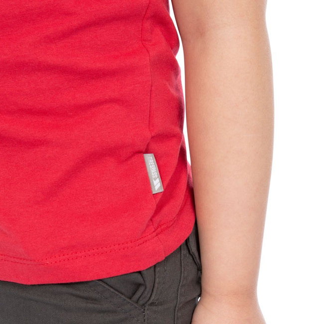 Red - Lifestyle - Trespass Childrens Boys Zealous T-Shirt