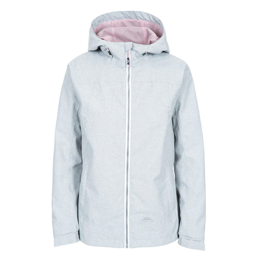 Grey Marl - Front - Trespass Womens-Ladies Virtual Waterproof Jacket