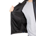 Black - Pack Shot - Trespass Mens Maverick Softshell Jacket
