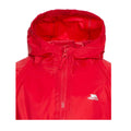 Red - Side - Trespass Babies Button Rain Suit