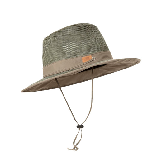 Khaki Green - Front - Trespass Unisex Adult Classified Panama Hat