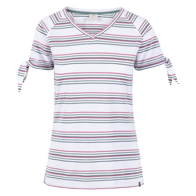 Multicoloured Stripe - Front - Trespass Womens-Ladies Fernie T-Shirt