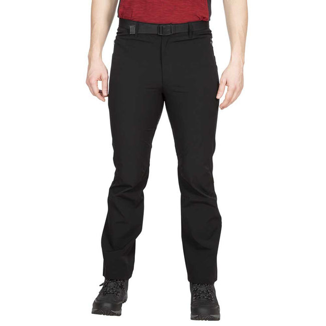 Black - Front - Trespass Mens Hartley Trousers