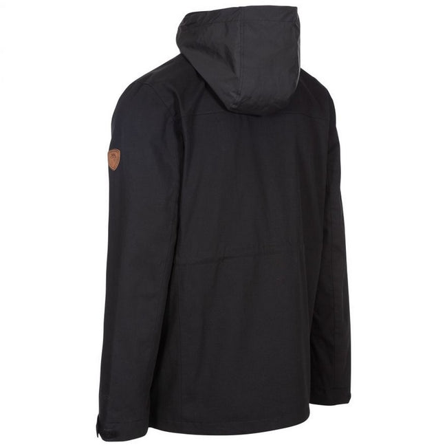 Black - Lifestyle - Trespass Mens Rainthan Waterproof Jacket