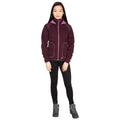 Mauve - Back - Trespass Womens-Ladies Splendor Fleece Jacket