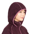Mauve - Lifestyle - Trespass Womens-Ladies Splendor Fleece Jacket