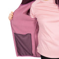 Mauve - Pack Shot - Trespass Womens-Ladies Splendor Fleece Jacket