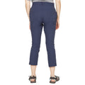 Navy - Back - Trespass Womens-Ladies Zulu Cropped Trousers