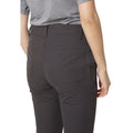 Dark Grey - Side - Trespass Womens-Ladies Zulu Cropped Trousers